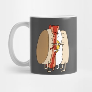 Breakfast Sandwich Love Mug